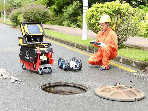灵寿管道机器人检测